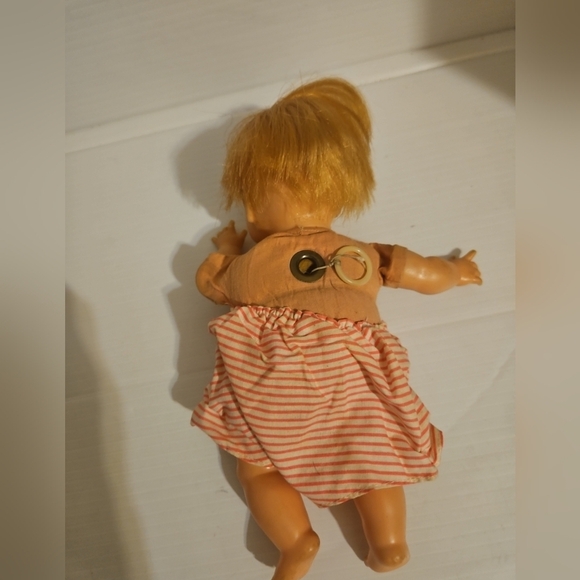 Vintage 1967 Newborn Thumbelina Doll by IDEAL , Working Pull String,Original Otf - Picture 6 of 10